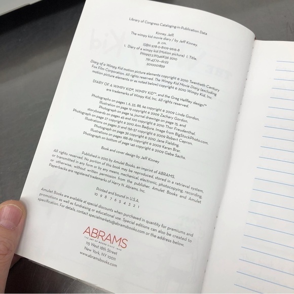 The Wimpy Kid Movie Diary by: Jeff Kinney, Hardback book - Picture 2 of 6